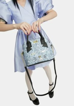 Betsey Johnson Bags & Wallets Kitty Kitsch PVC Dome Crossbody Bag