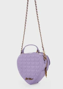Betsey Johnson Heart Attack Crossbody Bag
