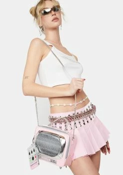 Betsey Johnson Boob Tube Crossbody Bag