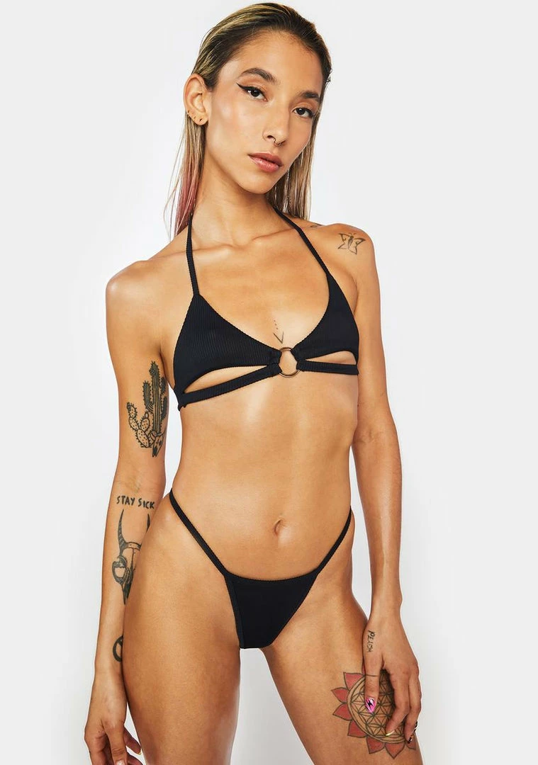 Top 10 👍 Candy Shop Lingerie Cleo Cut Out 👙 Bikini Set Swim 😀 1 Candy Shop Lingerie Cleo Cut Out Bikini Set Swim