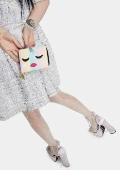 Betsey Johnson Pastel Unicorn Kitsch Zip Around Wallet Bags & Wallets