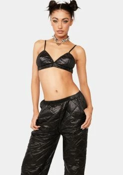 Plugged NYC Jumpsuits & Rompers Plugged Puffer Set