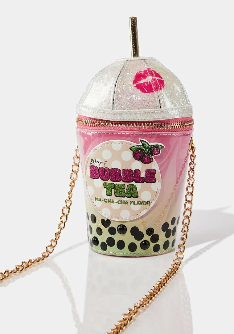 Outlet 🌟 Betsey Johnson Bags & Wallets Bubble Tea Crossbody Bag ⌛ 2 Betsey Johnson Bags & Wallets Bubble Tea Crossbody Bag