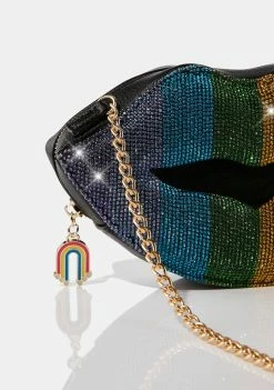 Betsey Johnson Pucker Up Crossbody Bag