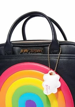 Betsey Johnson Rainbow Lunch Tote Bags & Wallets