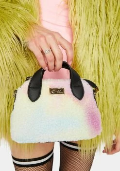 Betsey Johnson Teddy Pastel Tie Dye Handbag Bags & Wallets