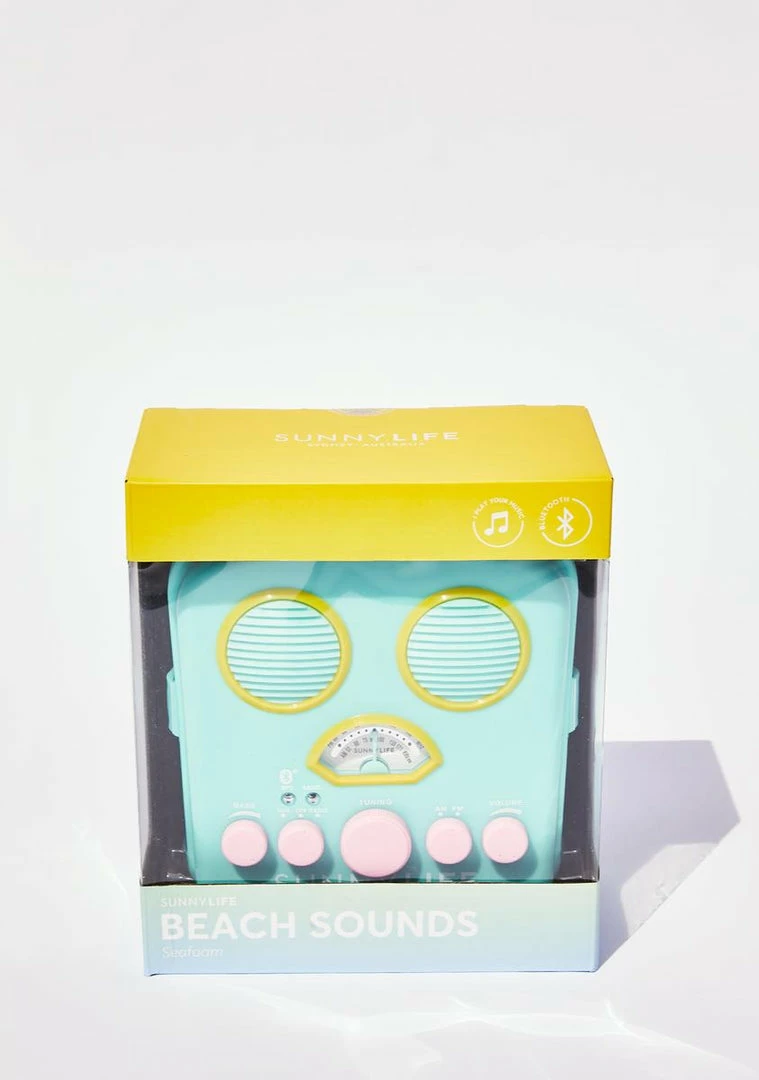 Brand new โ Sunny Life Sound Waves Portable Speaker ๐ 4 Sunny Life Sound Waves Portable Speaker