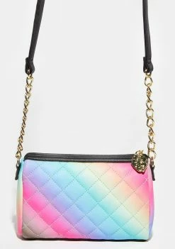 Betsey Johnson Bags & Wallets Small Rainbow Crossbody Bag