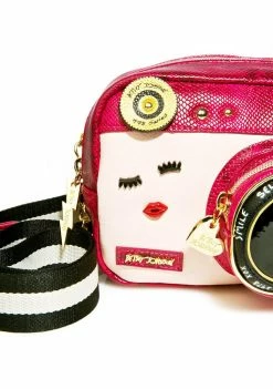 Betsey Johnson Close Up Crossbody Bag