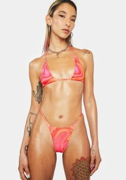 Candy Shop Lingerie Swim Ruby Bikini Set