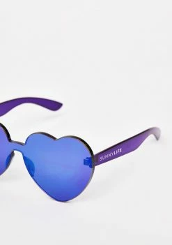 Sunny Life Lover Not A Fighter Heart Sunglasses