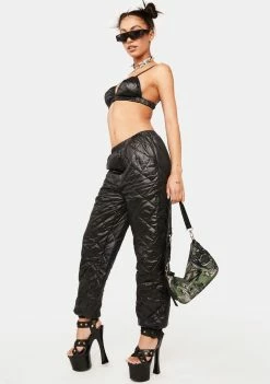 Plugged NYC Jumpsuits & Rompers Plugged Puffer Set