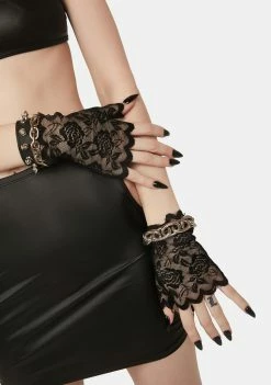 Lost Queen Scarves & Gloves Ramona Lace Gloves