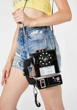 Betsey Johnson Star 69 Telephone Crossbody Bag Bags & Wallets