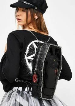 Betsey Johnson Bags & Wallets Can't Stop Coffin Backpack