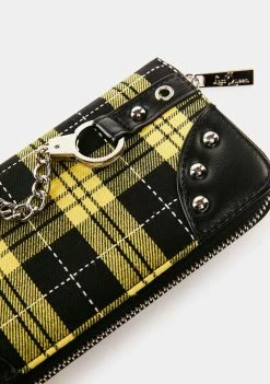 New ๐ Lost Queen Wallets Tartan Handcuff Wallet ๐คฉ 7 Lost Queen Wallets Tartan Handcuff Wallet
