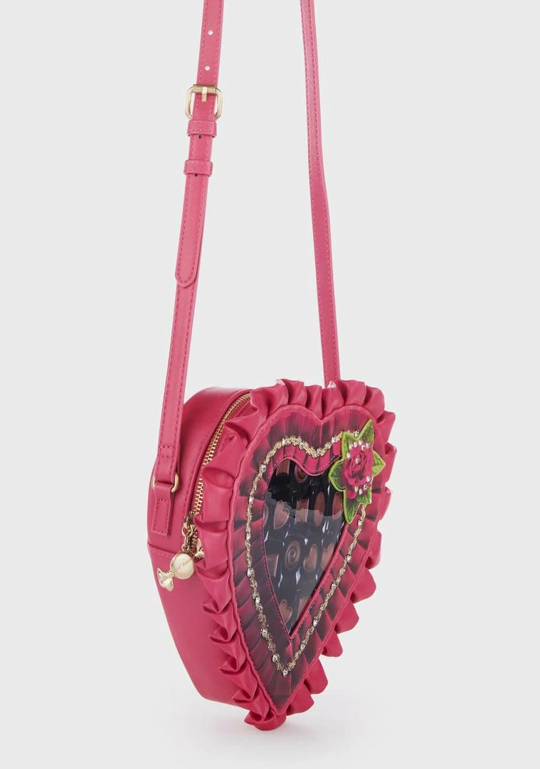 Cheapest ๐ Betsey Johnson Bags & Wallets Box O' Chocolates Crossbody Bag ๐ 3 Betsey Johnson Bags & Wallets Box O' Chocolates Crossbody Bag