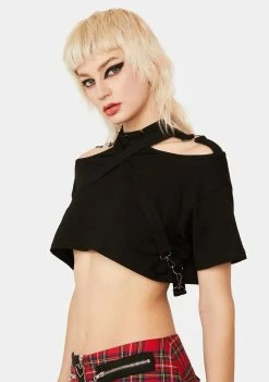 Lost Queen Strappy Crop Top