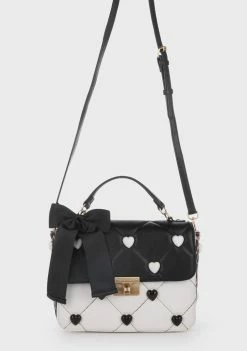 Betsey Johnson I Want Candy Hearts Satchel Bag Bags & Wallets