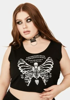 Lost Queen Tops Plus Skeletal Butterfly Tank