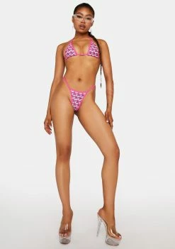 Outlet 😍 Candy Shop Lingerie Forever Alone 👙 Bikini Set 😀 6 Candy Shop Lingerie Forever Alone Bikini Set