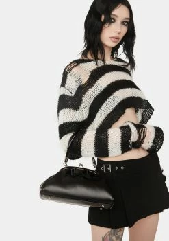 Lost Queen Handbags Black Old Hallows Handbag