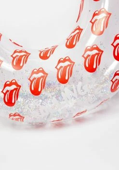 Sunny Life Outdoor X Rolling Stones Glitter Pool Ring