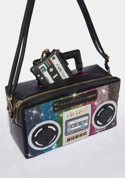 Brand new 😍 Betsey Johnson Boom Box Crossbody Bag 🥰 9 Betsey Johnson Boom Box Crossbody Bag