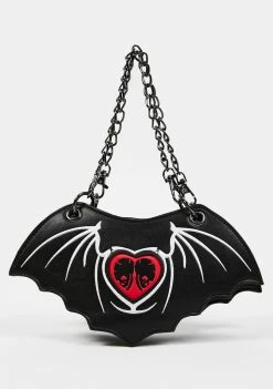 Lost Queen Bags & Wallets Bat Out Of Hell Handbag