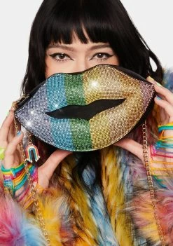 Betsey Johnson Pucker Up Crossbody Bag