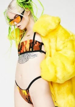 Plugged NYC Camo Swim Bottom