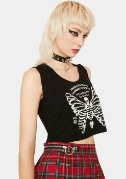 Lost Queen Skeletal Butterfly Tank
