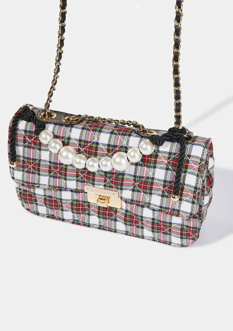 Top 10 ๐ Betsey Johnson Bags & Wallets Plaid To Meet You Shoulder Bag โจ 3 Betsey Johnson Bags & Wallets Plaid To Meet You Shoulder Bag