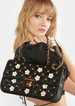 Betsey Johnson Pearl Swag Crossbody Bag