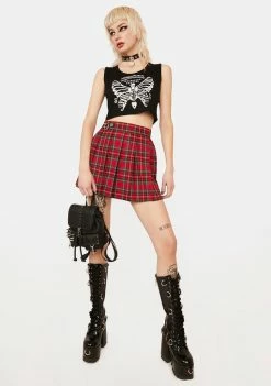 Lost Queen Skeletal Butterfly Tank