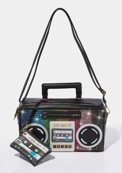 Brand new 😍 Betsey Johnson Boom Box Crossbody Bag 🥰 7 Betsey Johnson Boom Box Crossbody Bag