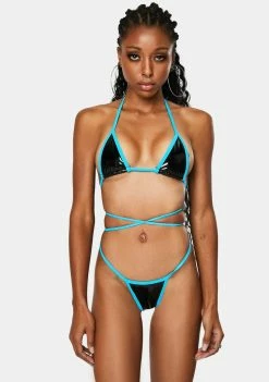 Candy Shop Lingerie Lexi PVC Bikini Set Lingerie & Sleepwear