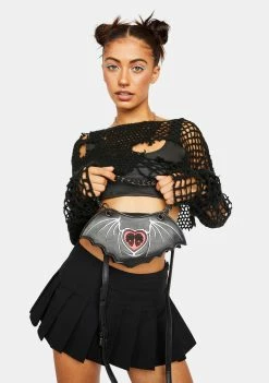 Lost Queen Bags & Wallets Bat Out Of Hell Handbag