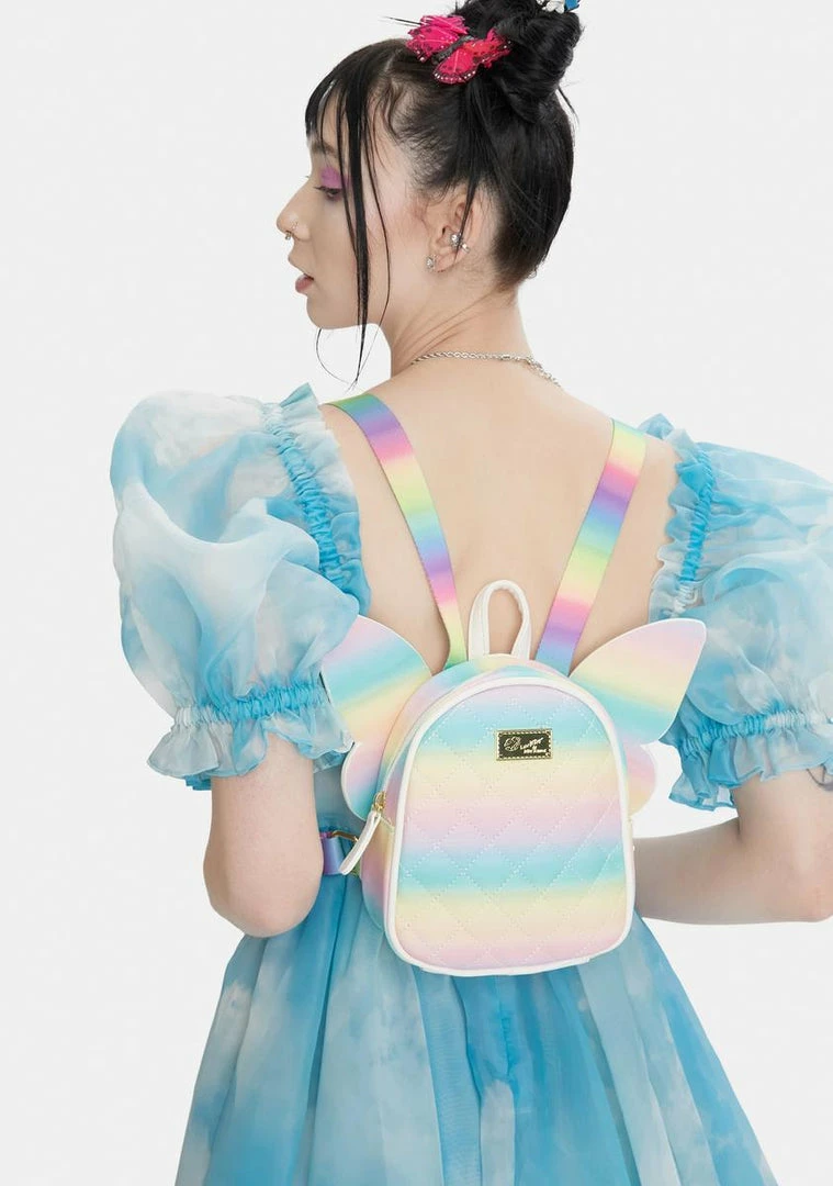 Coupon ๐ Betsey Johnson Kitsch Mini Butterfly ๐ Backpack Bags & Wallets ๐ 2 Betsey Johnson Kitsch Mini Butterfly Backpack Bags & Wallets