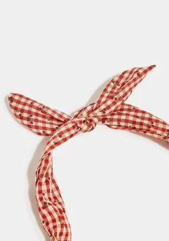 Lost Queen Headbands Picnic Gingham Headband