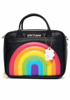 Betsey Johnson Rainbow Lunch Tote Bags & Wallets