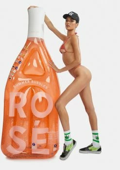 Sunny Life Rose Bottle Pool Float