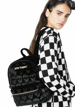 Betsey Johnson Bags & Wallets Skull Backpack