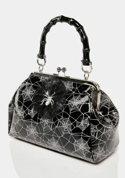 Lost Queen Handbags Black Killian Handbag