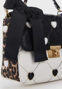 Betsey Johnson I Want Candy Hearts Satchel Bag Bags & Wallets