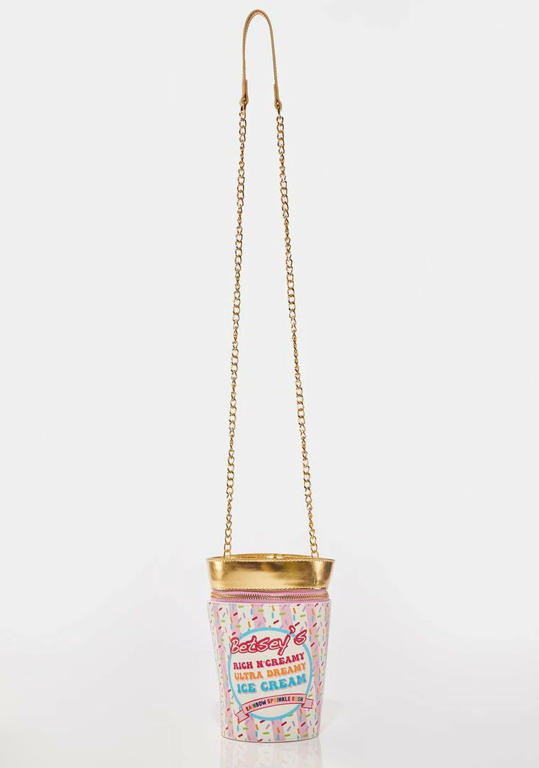 Brand new ๐ฅฐ Betsey Johnson I Scream Crossbody Bag โจ 4 Betsey Johnson I Scream Crossbody Bag