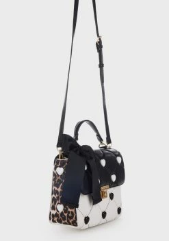 Betsey Johnson I Want Candy Hearts Satchel Bag Bags & Wallets