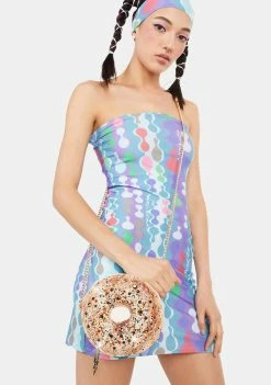 Betsey Johnson Kitsch Everything Bagel Crossbody Bag Crossbody Bags