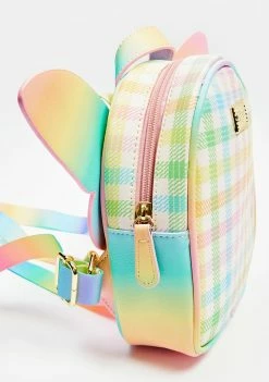 Betsey Johnson Rainbow Kitsch Mini Backpack Bags & Wallets