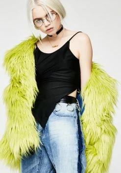 Plugged NYC Tops Christian Backless Top